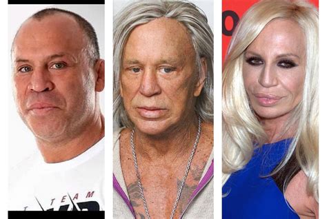 mickey rourke donatella versace